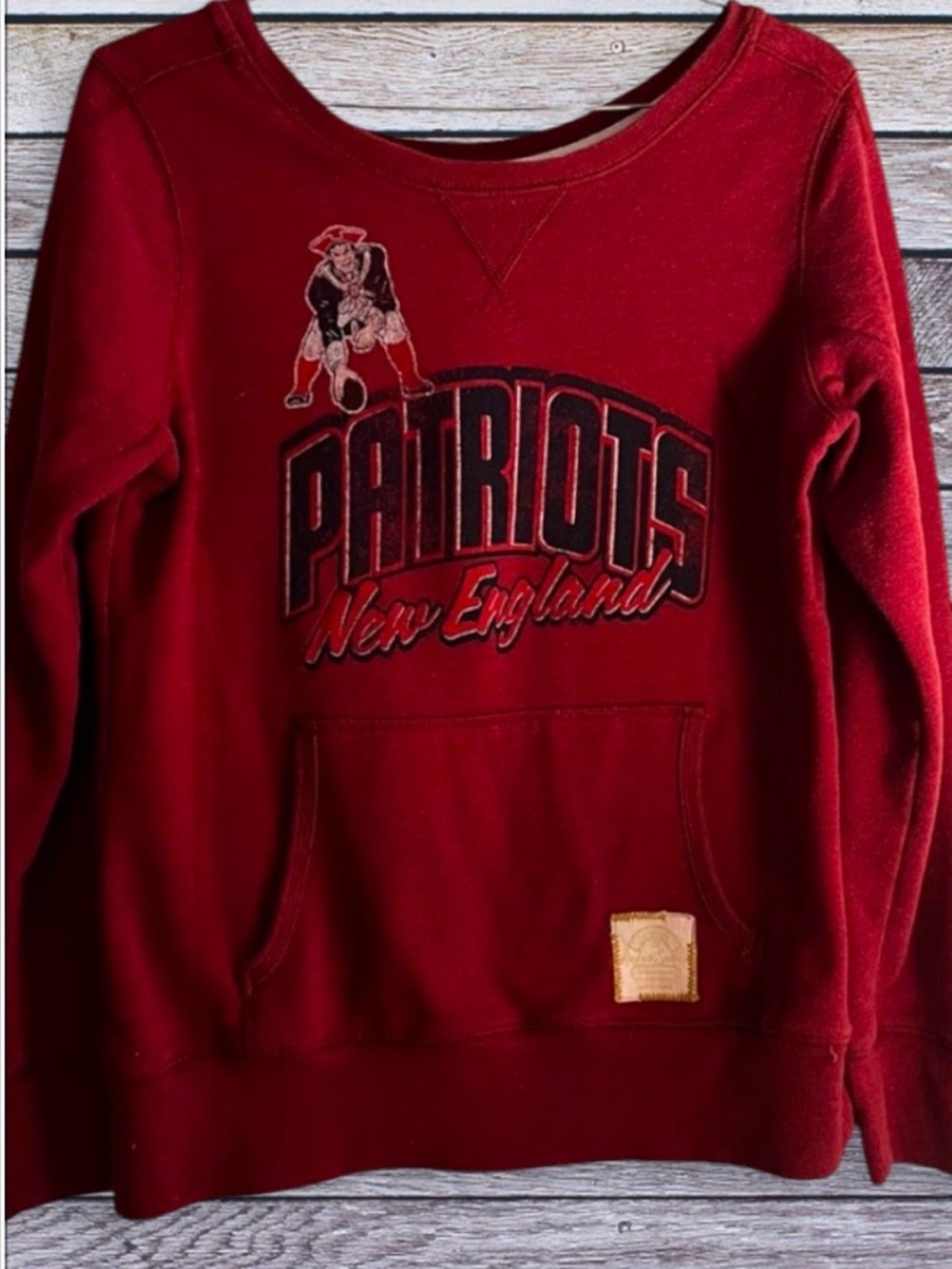 New England Patriots Retro Sport sweatshirt Medium